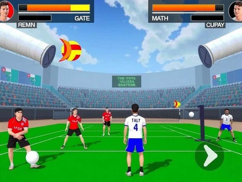 India Volley Fury Gameplay Screenshot